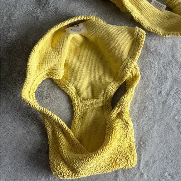 Hunza G Juno Bikini (OneSize) Yellow, Excellent Condition! - Picture 9 of 15